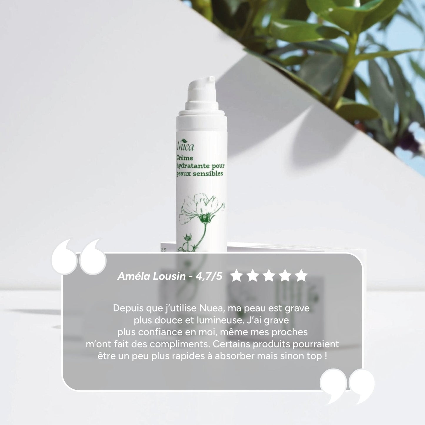 Crème hydratante pour peaux sensibles