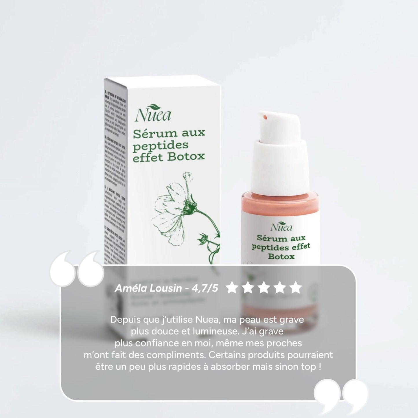 Sérum aux Peptides effet Botox