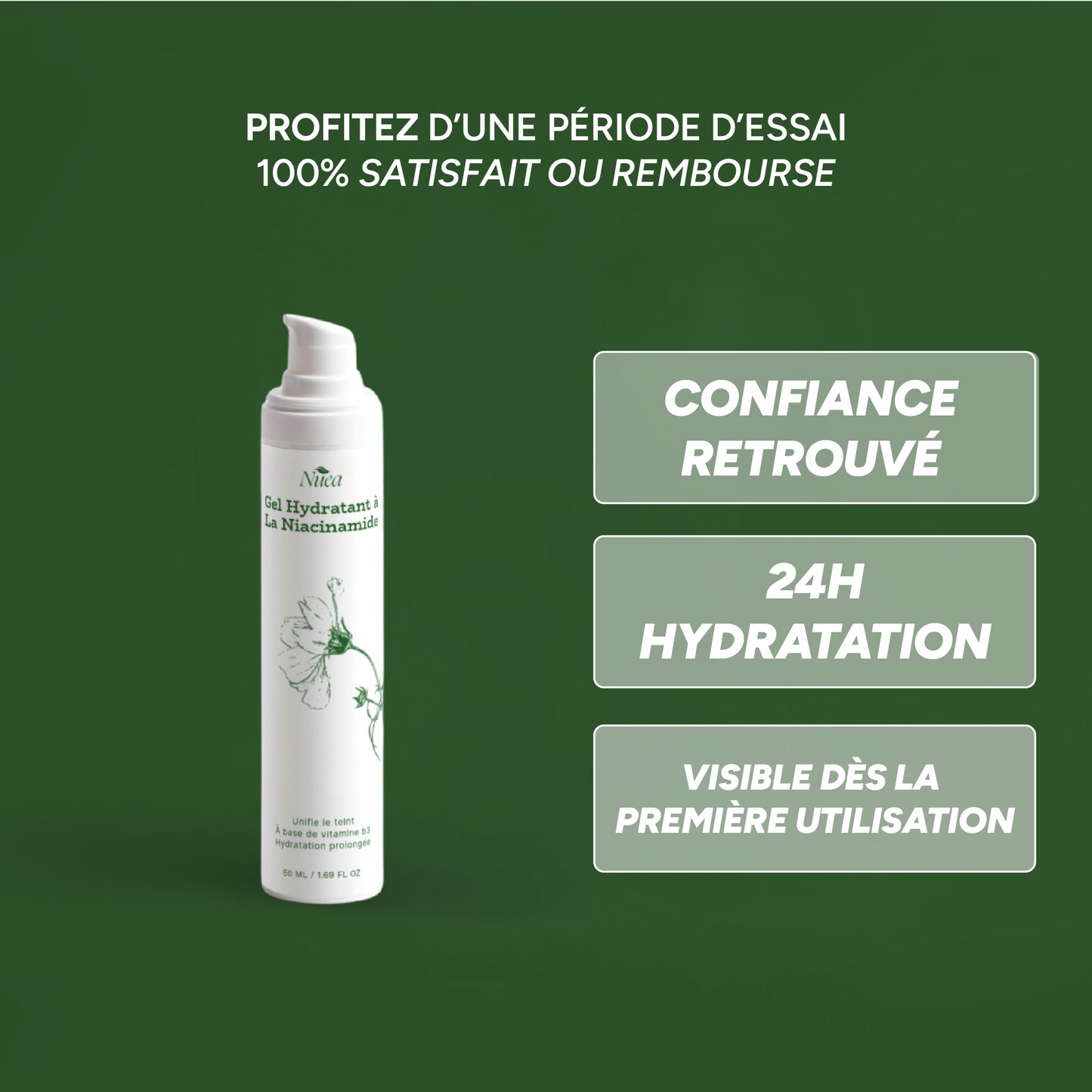 Gel Hydratant à La Niacinamide
