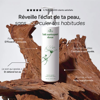 Lait nettoyant doux