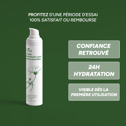 Crème hydratante pour peaux sensibles