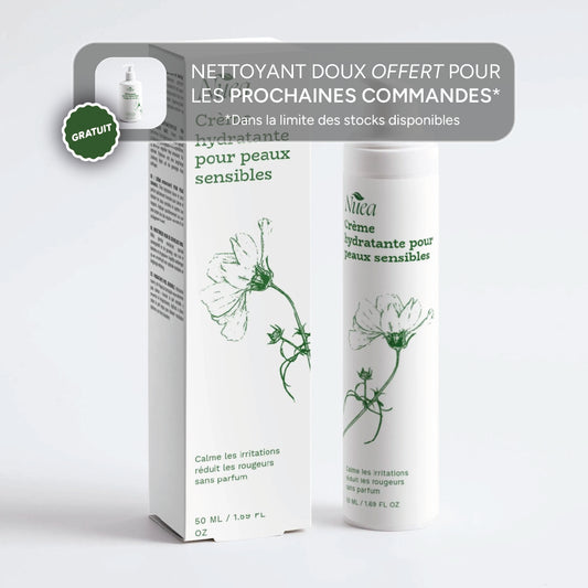 Crème hydratante pour peaux sensibles