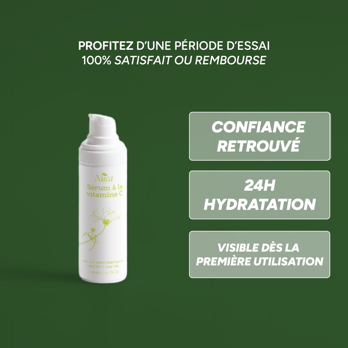 Sérum enrichi à la Vitamine C