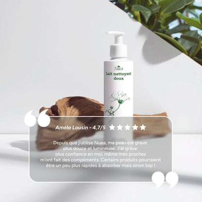 Lait nettoyant doux