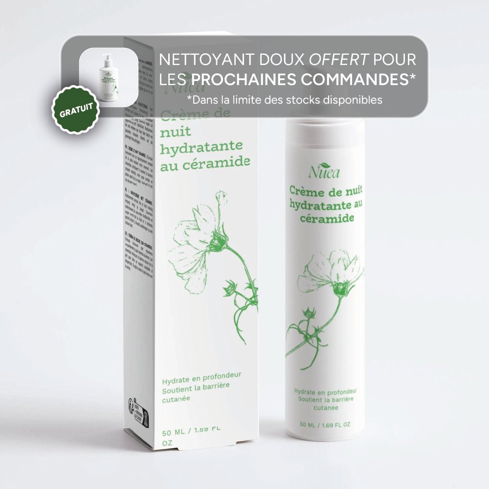 Crème de Nuit Hydratante au Céramide - Nuea Skin