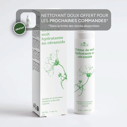 Crème de Nuit Hydratante au Céramide - Nuea Skin
