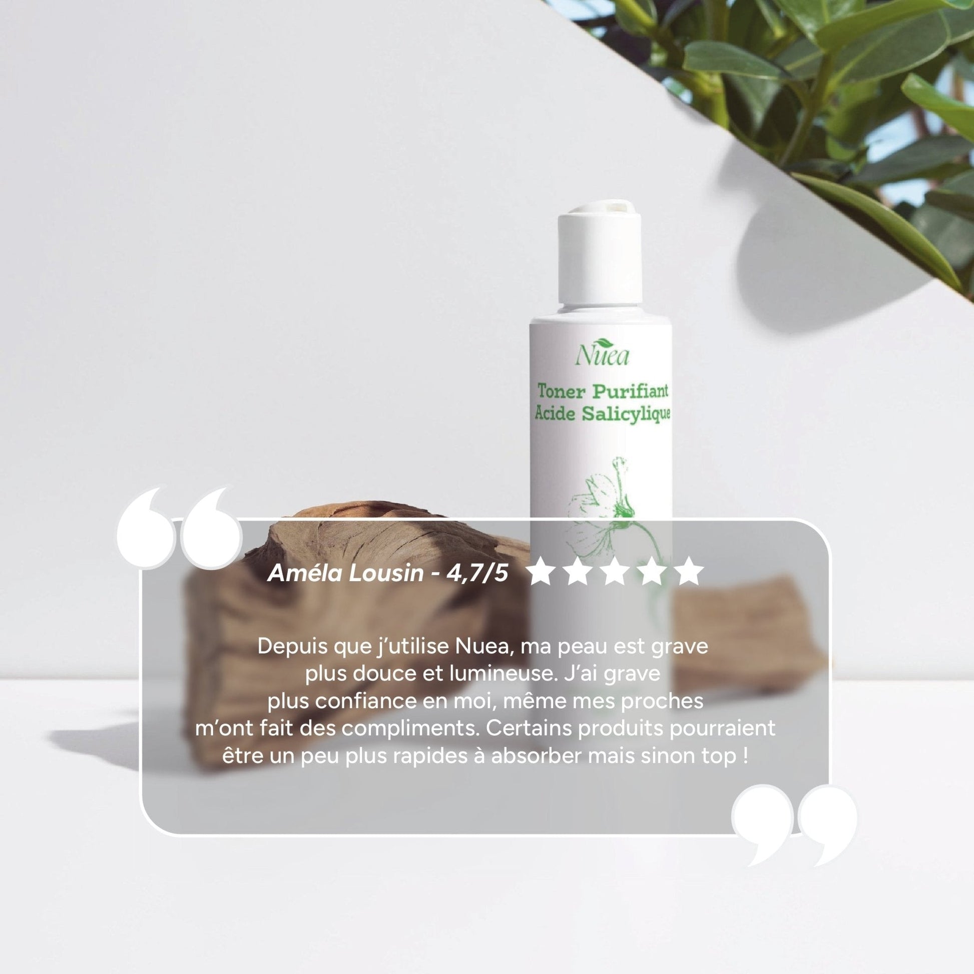 Toner Purifiant Acide Salicylique & Plantes - Nuea Skin