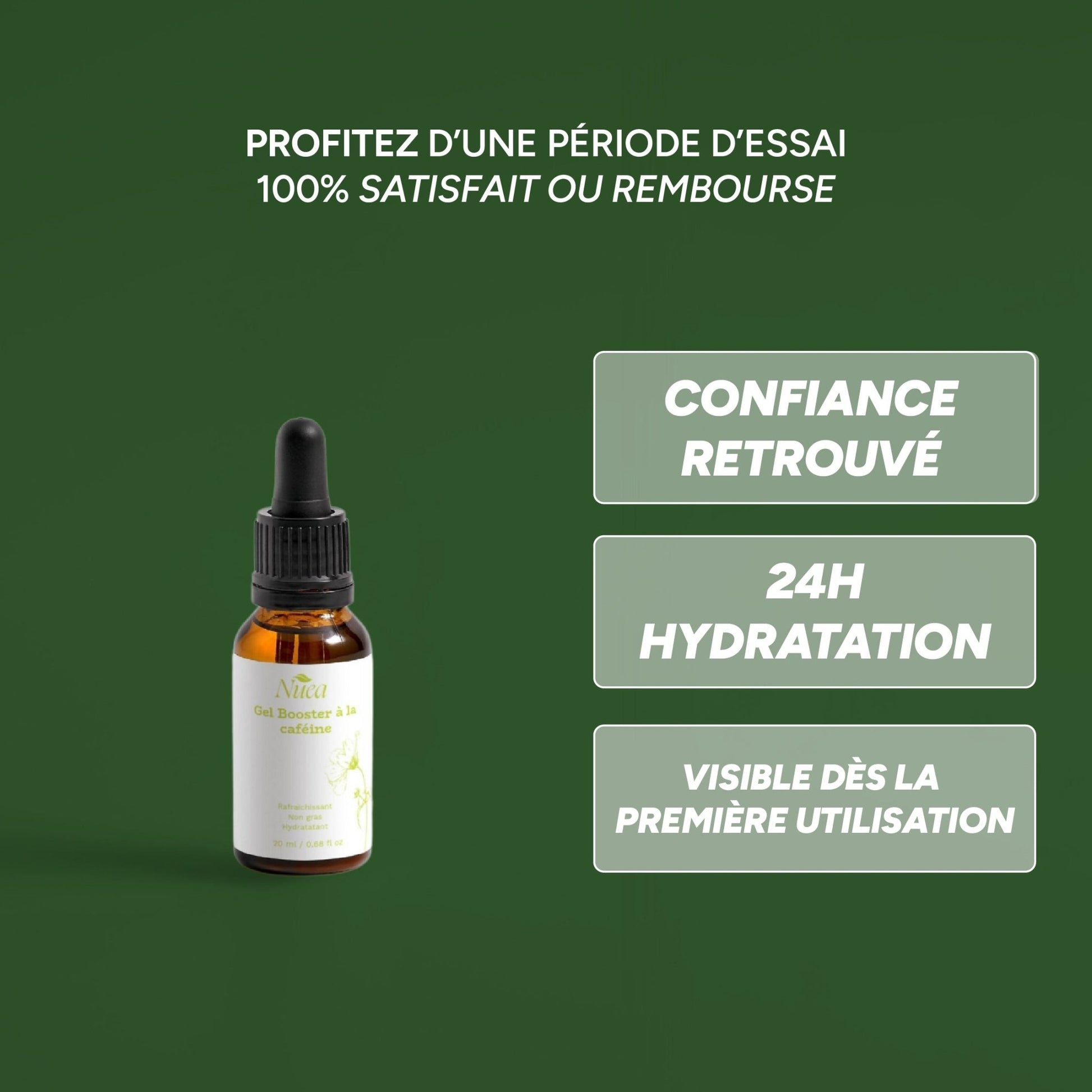 Gel Booster à la caféine - Nuea Skin