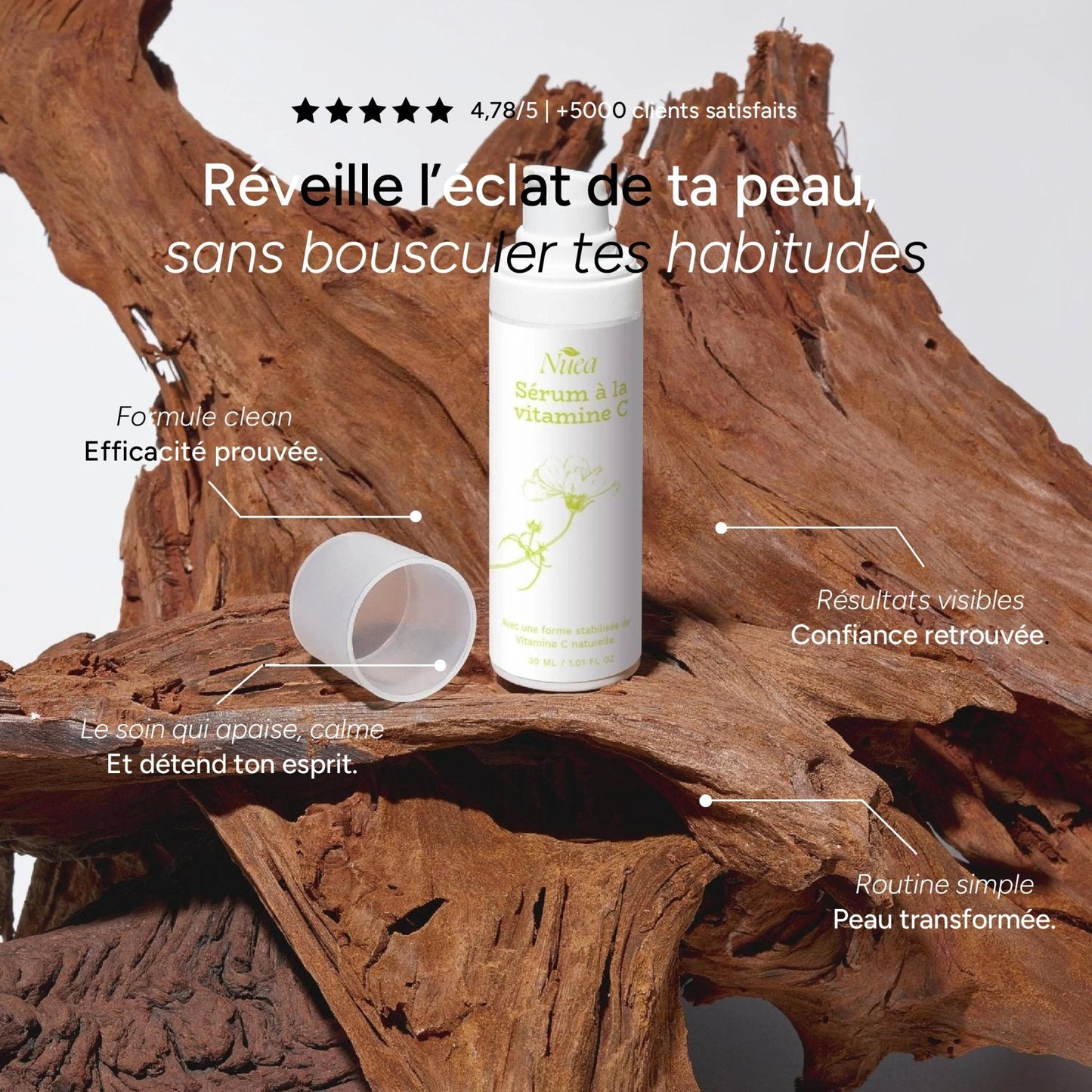 Sérum enrichi à la Vitamine C - Nuea Skin