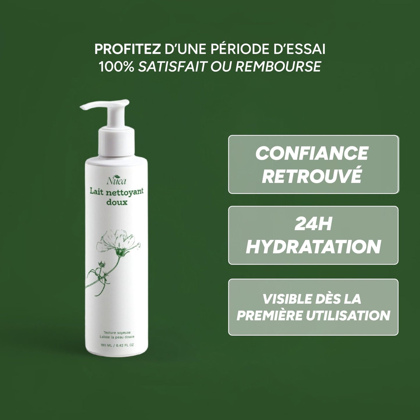 Lait nettoyant doux - Nuea Skin