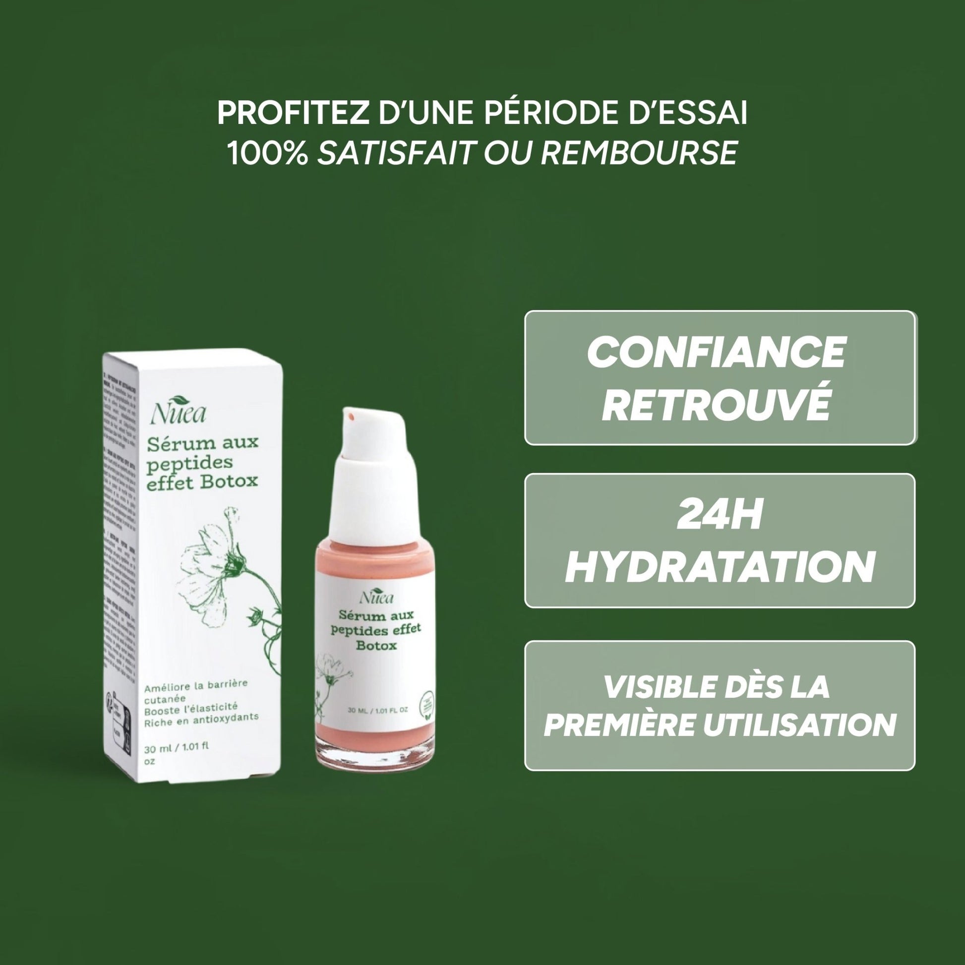 Sérum aux Peptides effet Botox - Nuea Skin