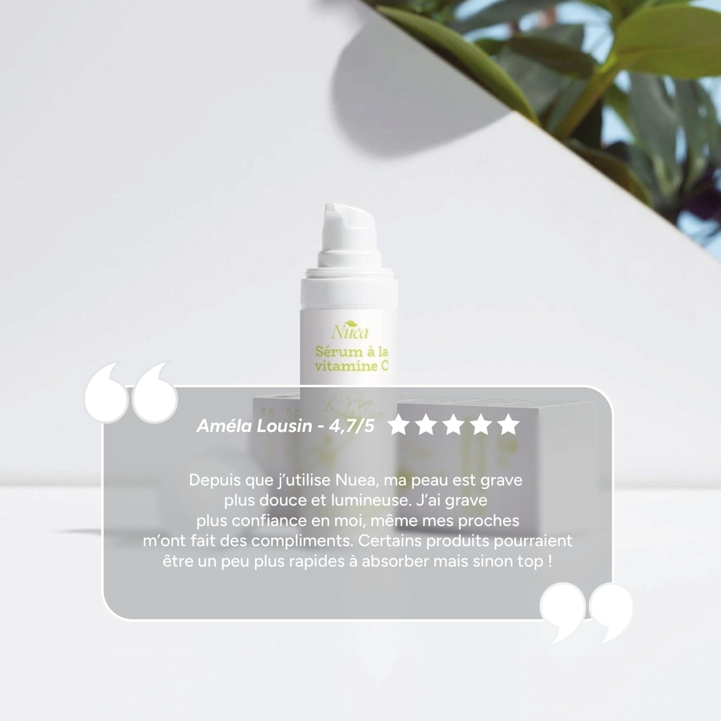 Sérum enrichi à la Vitamine C