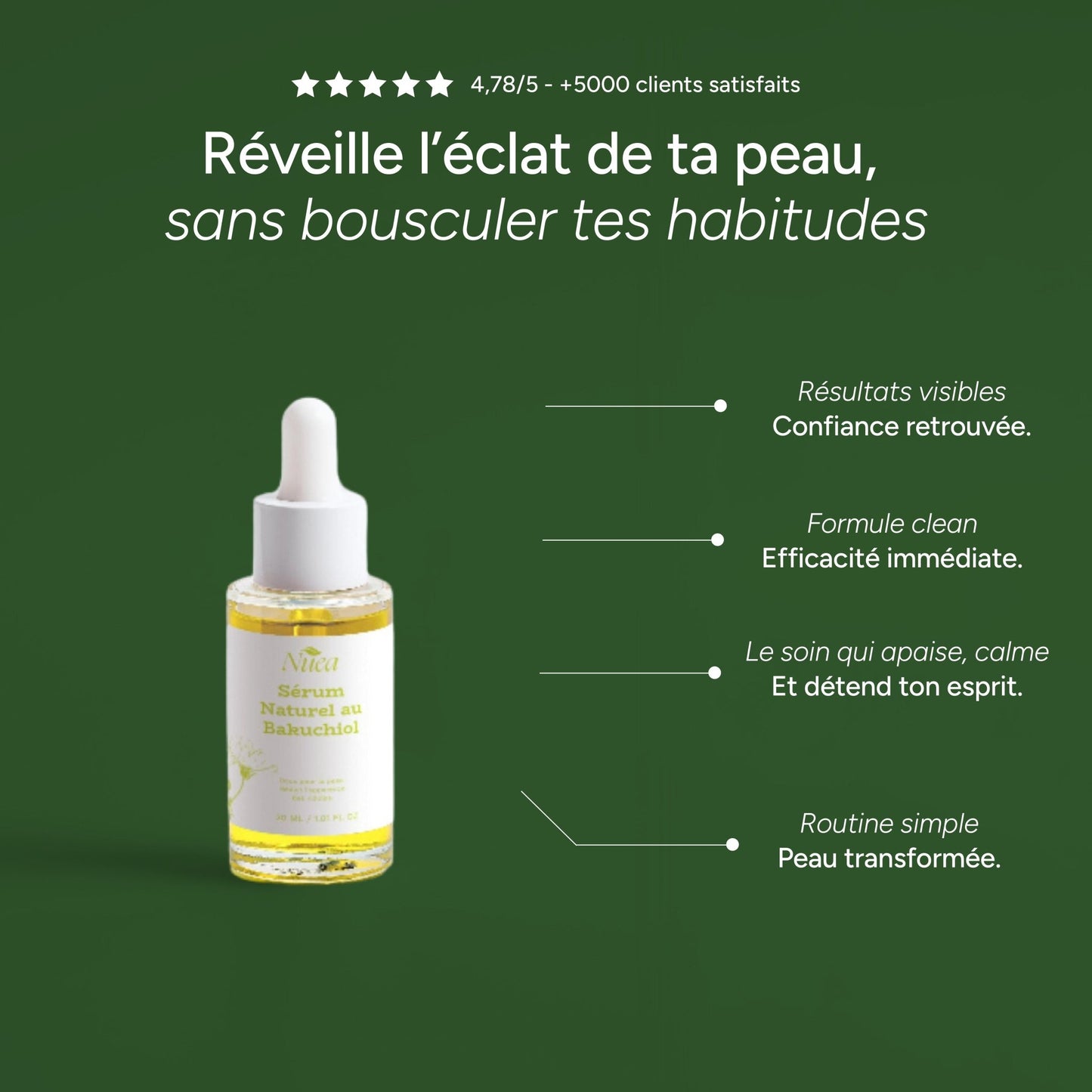 Sérum Naturel au Bakuchiol